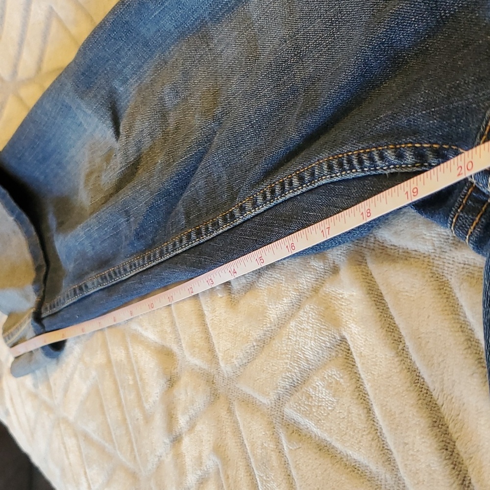 Banana Republic rolled cuff denim jean Capris petite - Picture 9 of 10